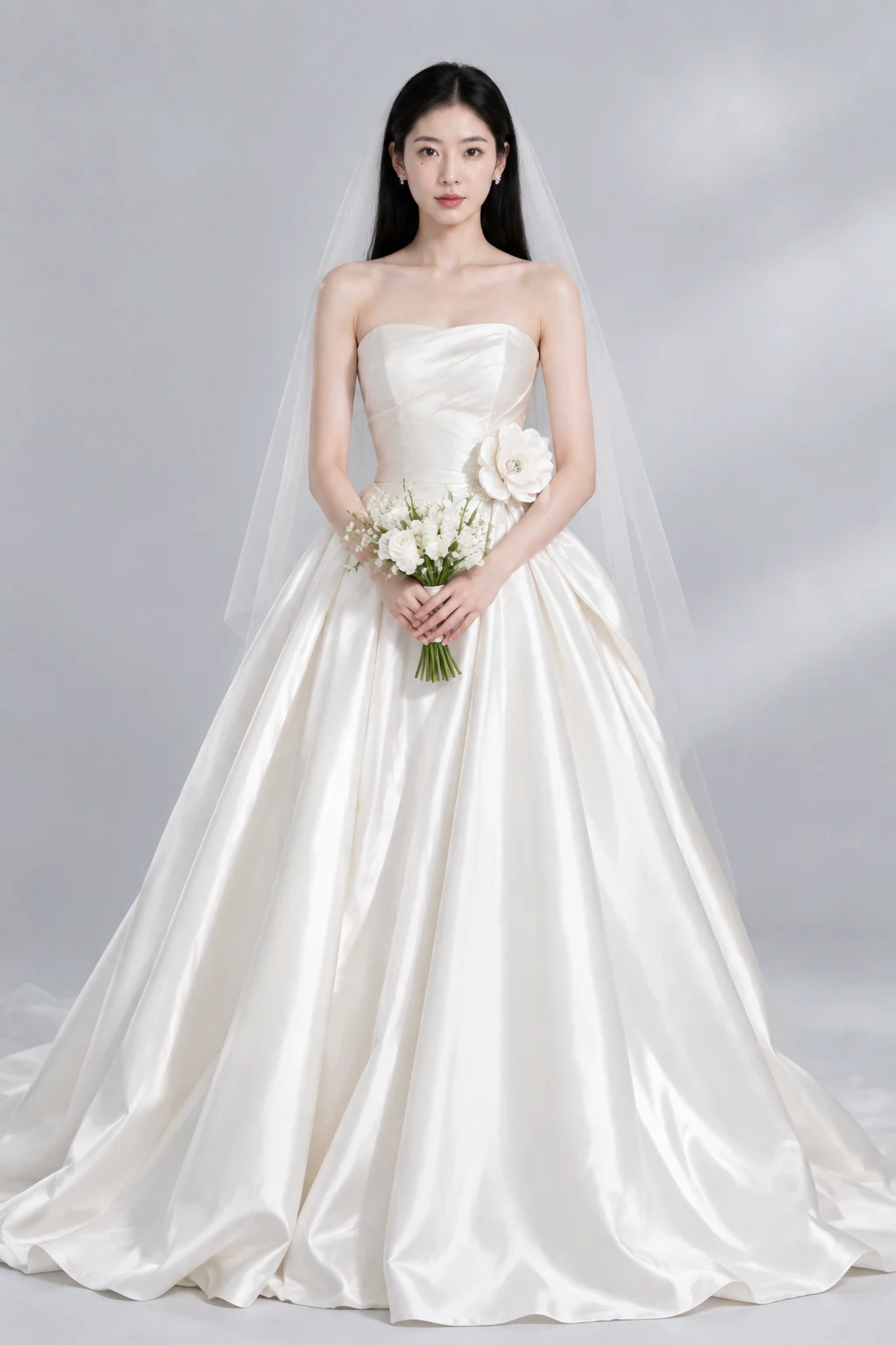 AI 婚纱试穿